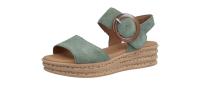 Gabor Damen Sandale Best Fitting pine (Grün) 84.550.19