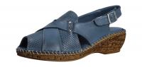 Gemini Damen Sandale jeans (Blau) 372401-02-808