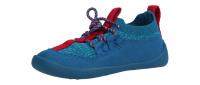 Affenzahn Kinder Lauflernschuh/Halbschuh/Barfußschuhe Walker Knit L. Shark blue (Türkis) AFZ-WBS-341