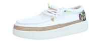 Fusion Damen Slipper weiß LILY LINEN WHITE