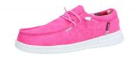 Fusion Damen Slipper Emma rot (Pink) EMMA WASHED CAVAS