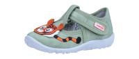 Superfit Kinder Hausschuh SPOTTY HELLGRÜN (Grün) 1-009256-7510