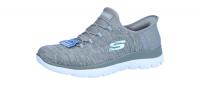 Skechers Damen Sneaker SUMMITS Slip in gray/mt (Grau) 149937GYMT
