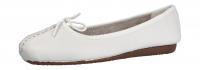 Clarks Damen Ballerina Freckle ice white (Weiß) 203544554